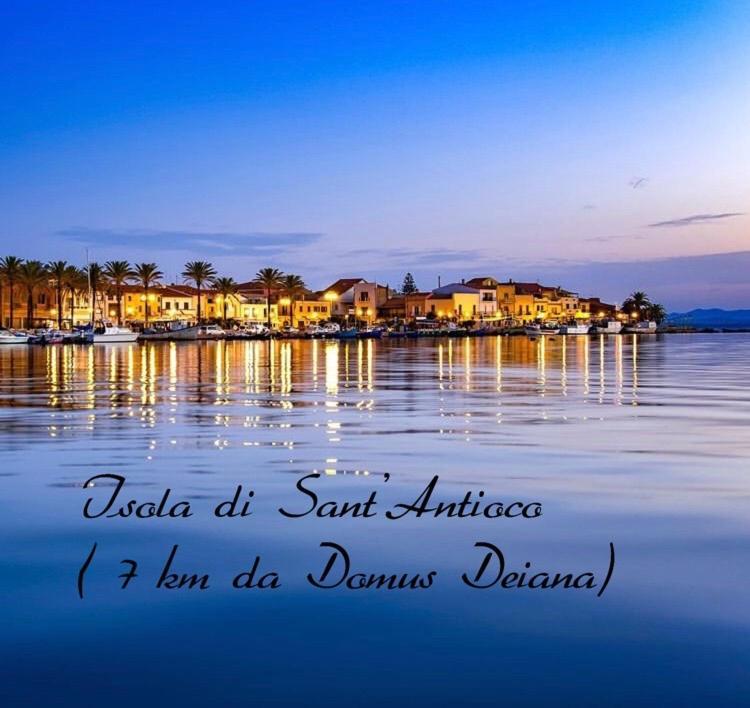 Domus Deiana Case Vacanza San Giovanni Suèrgiu Dış mekan fotoğraf